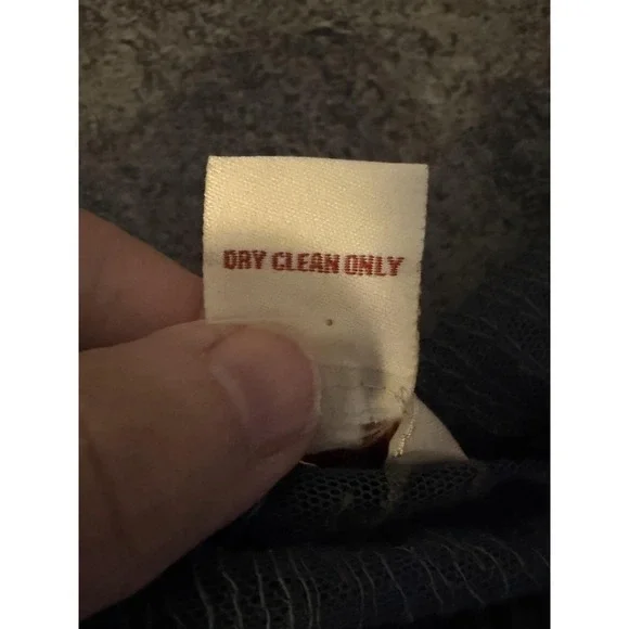 Sundance Boho Maxi Dress 4 Mesh Embroidered Sheer Indie Festival Cottagecore - Picture 9 of 12